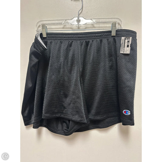 Athletic Shorts By Champion In Black, Size: 2x