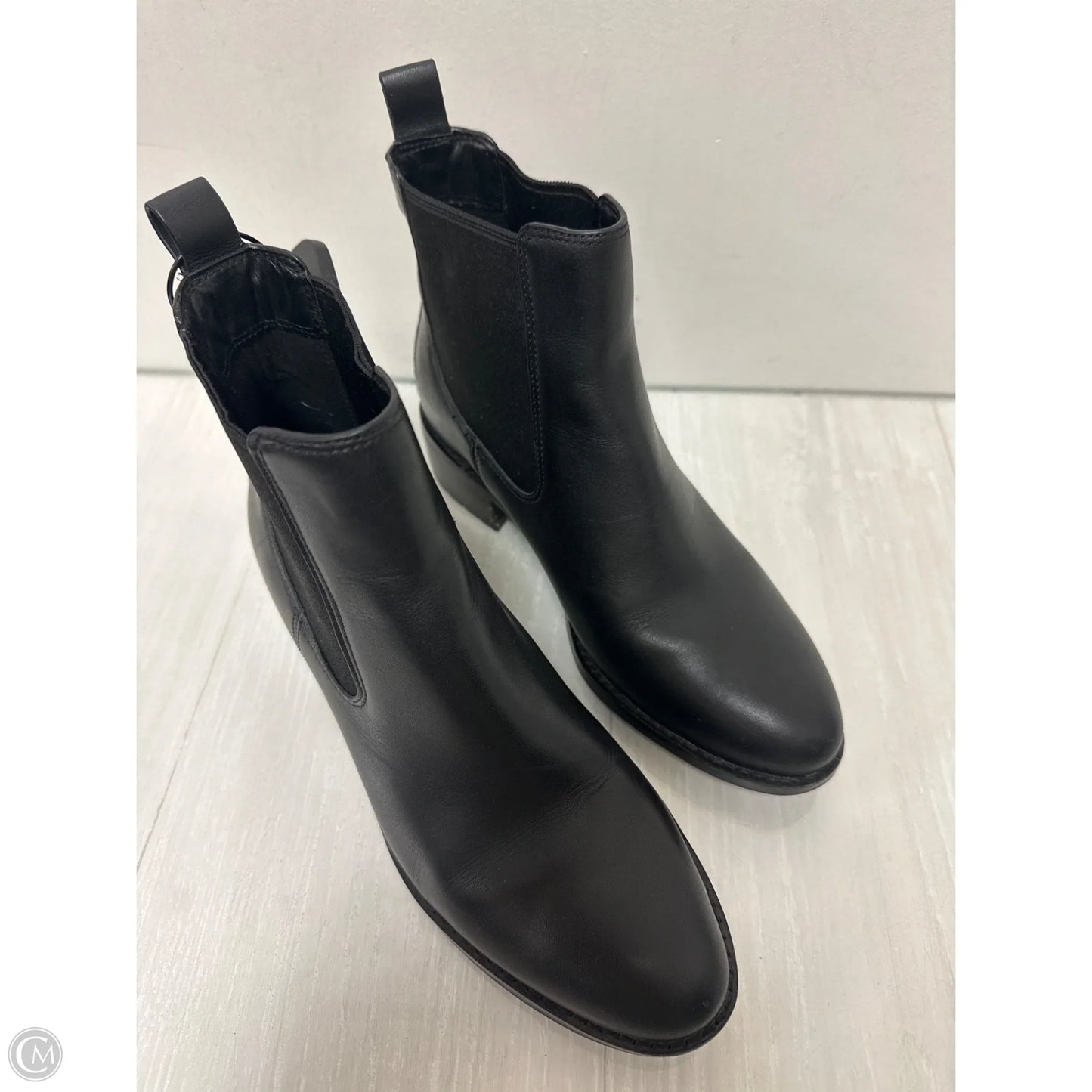 Boots Ankle Heels By Cole-haan In Black, Size: 6.5