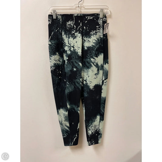 Athletic Leggings By Sweaty Betty In Black & Green, Size: M