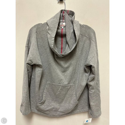 Sweatshirt Hoodie By Sundry In Grey, Size: S