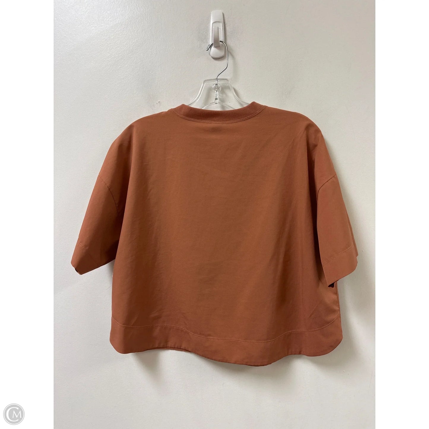Athletic Top Short Sleeve By Old Navy In Orange, Size: S