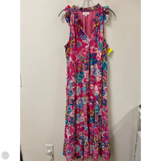 Dress Casual Maxi By Mudpie In Pink, Size: M