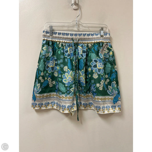 Shorts By Maeve In Blue & Green, Size: 10