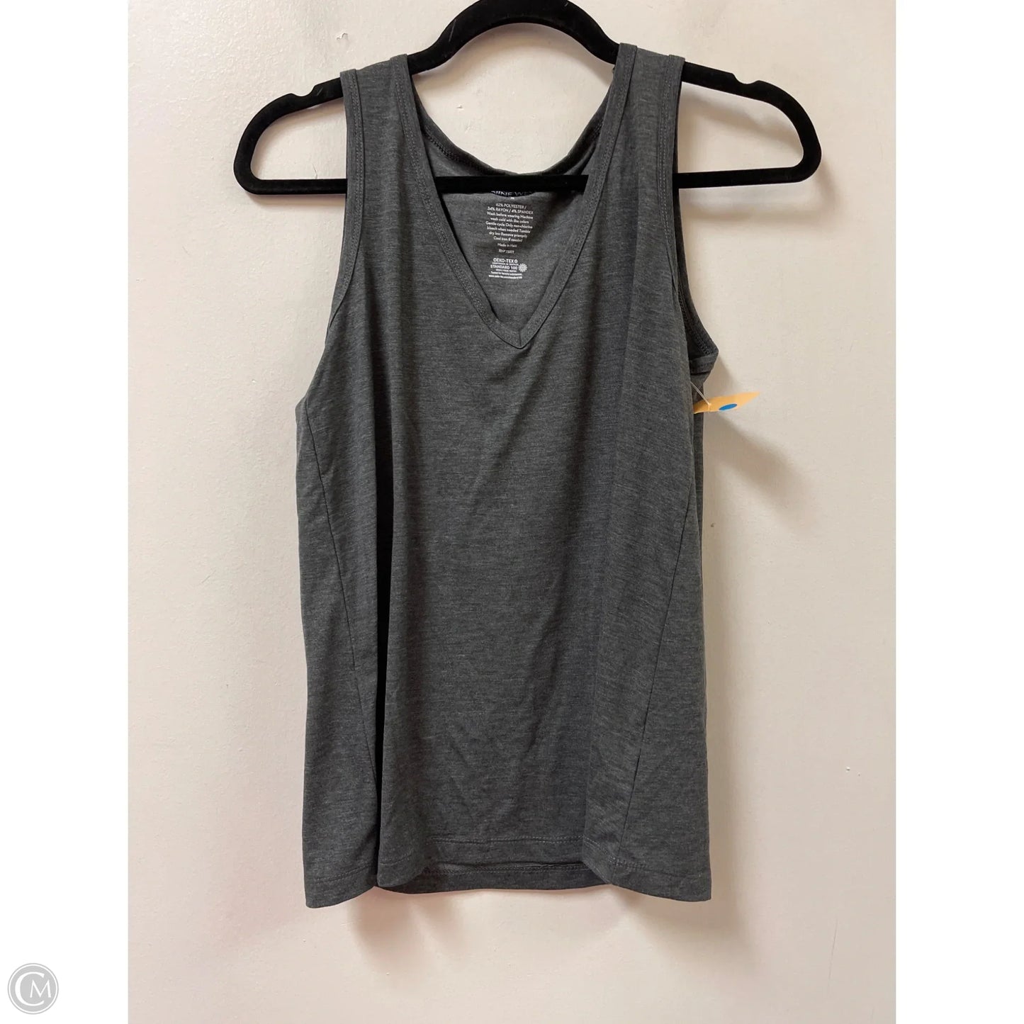 Tank Top By Nine West In Grey, Size: S