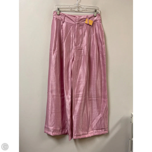 Pants Wide Leg By Glam In Pink, Size: 8