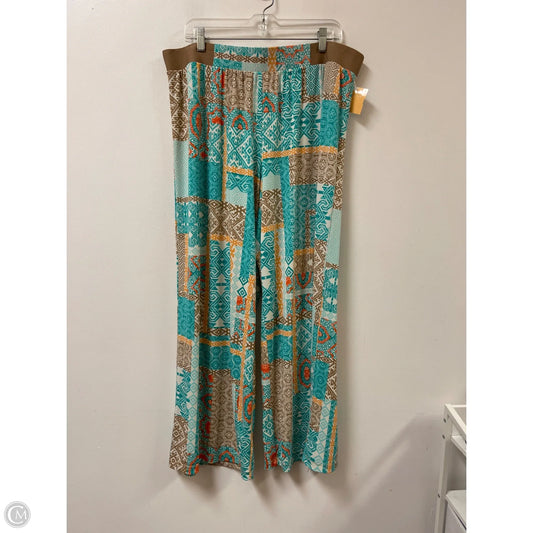Pants Wide Leg By Ruby Rd In Teal, Size: 14