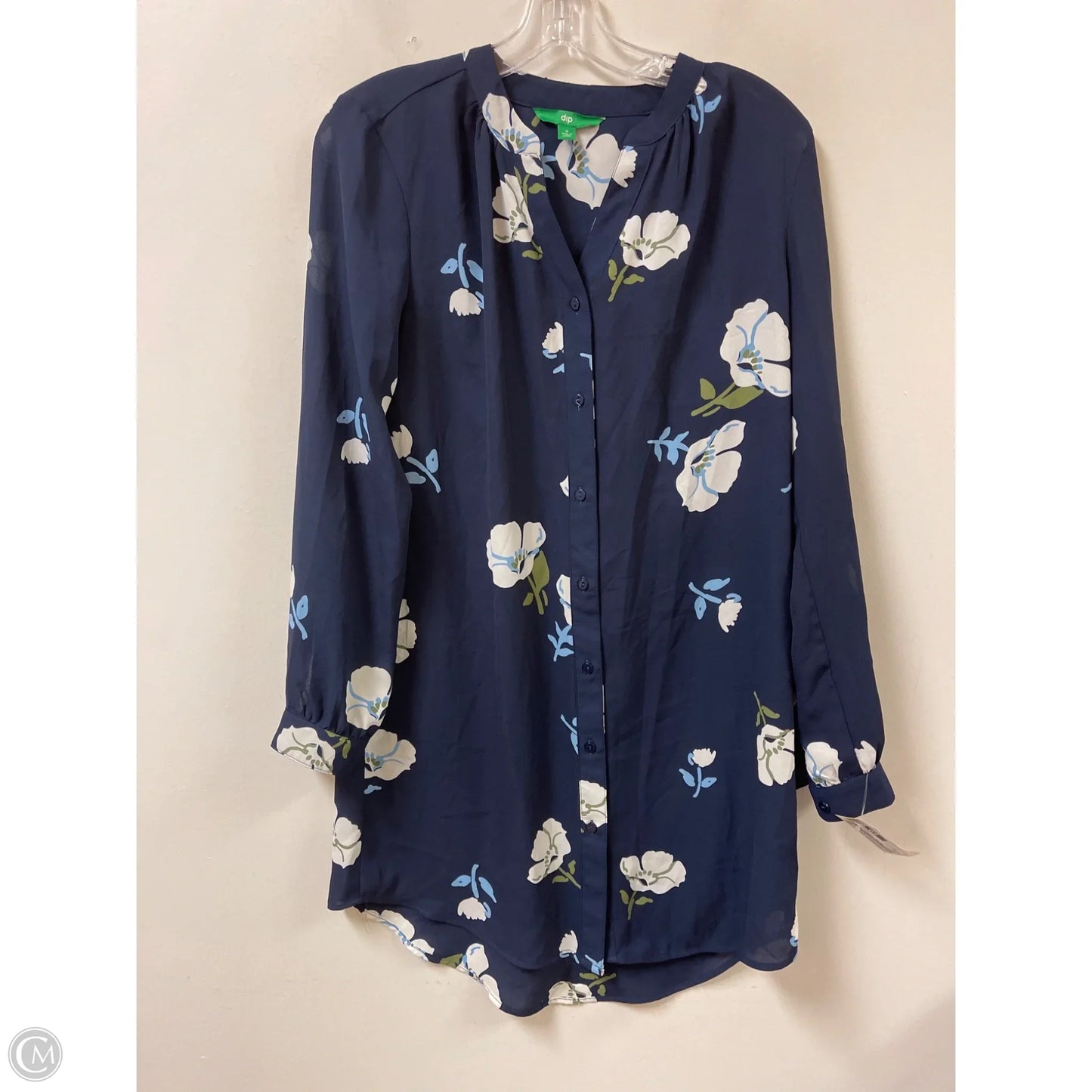 Dress Casual Midi By Dip In Navy, Size: S