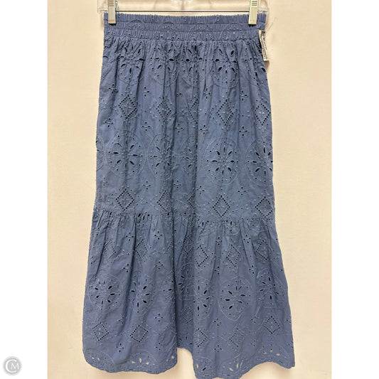 Skirt Maxi By Gap In Blue, Size: Xs