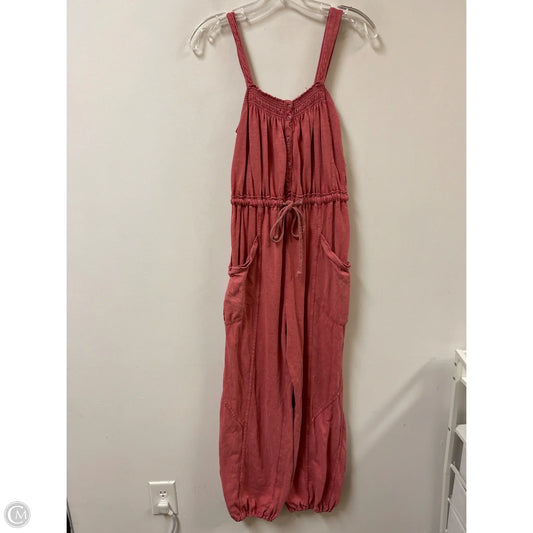 Jumpsuit By Daily Practice By Anthropologie In Pink, Size: S