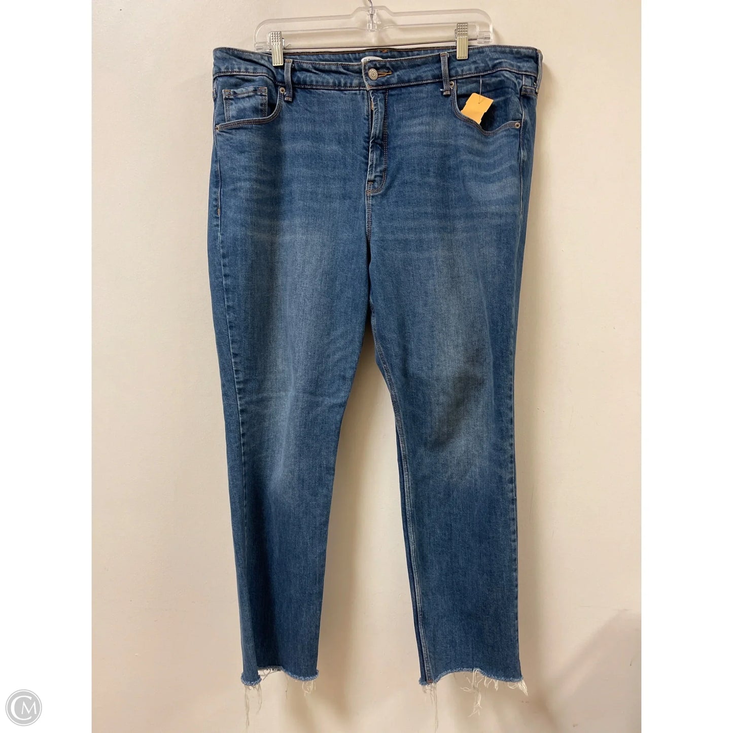 Jeans Skinny By Old Navy In Blue Denim, Size: 18