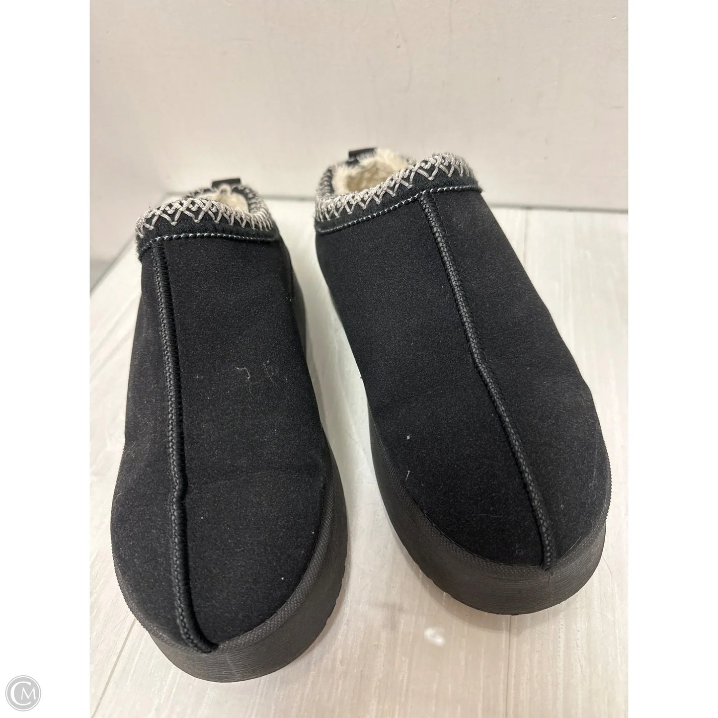 Shoes Heels Platform By Clothes Mentor In Black, Size: 10.5