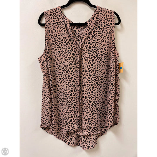Top Sleeveless By 41 Hawthorn In Pink, Size: 2x