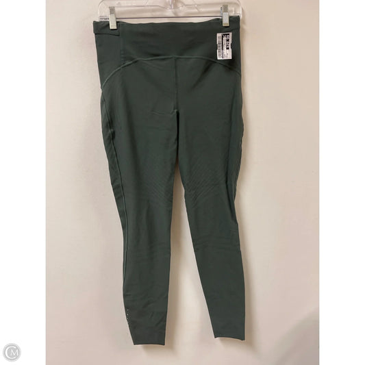 Athletic Leggings By Lululemon In Green, Size: 10