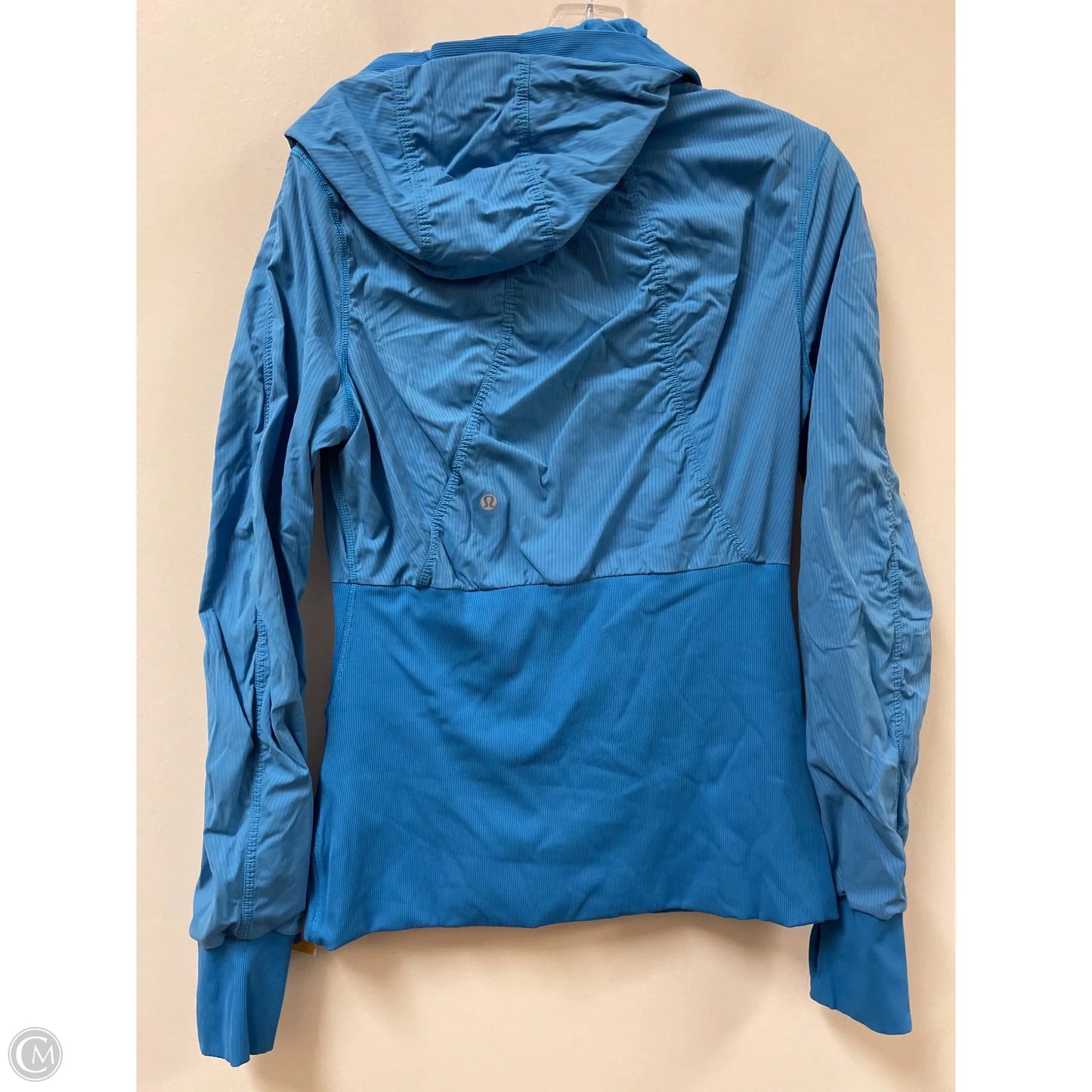 Athletic Jacket By Lululemon In Blue, Size: L
