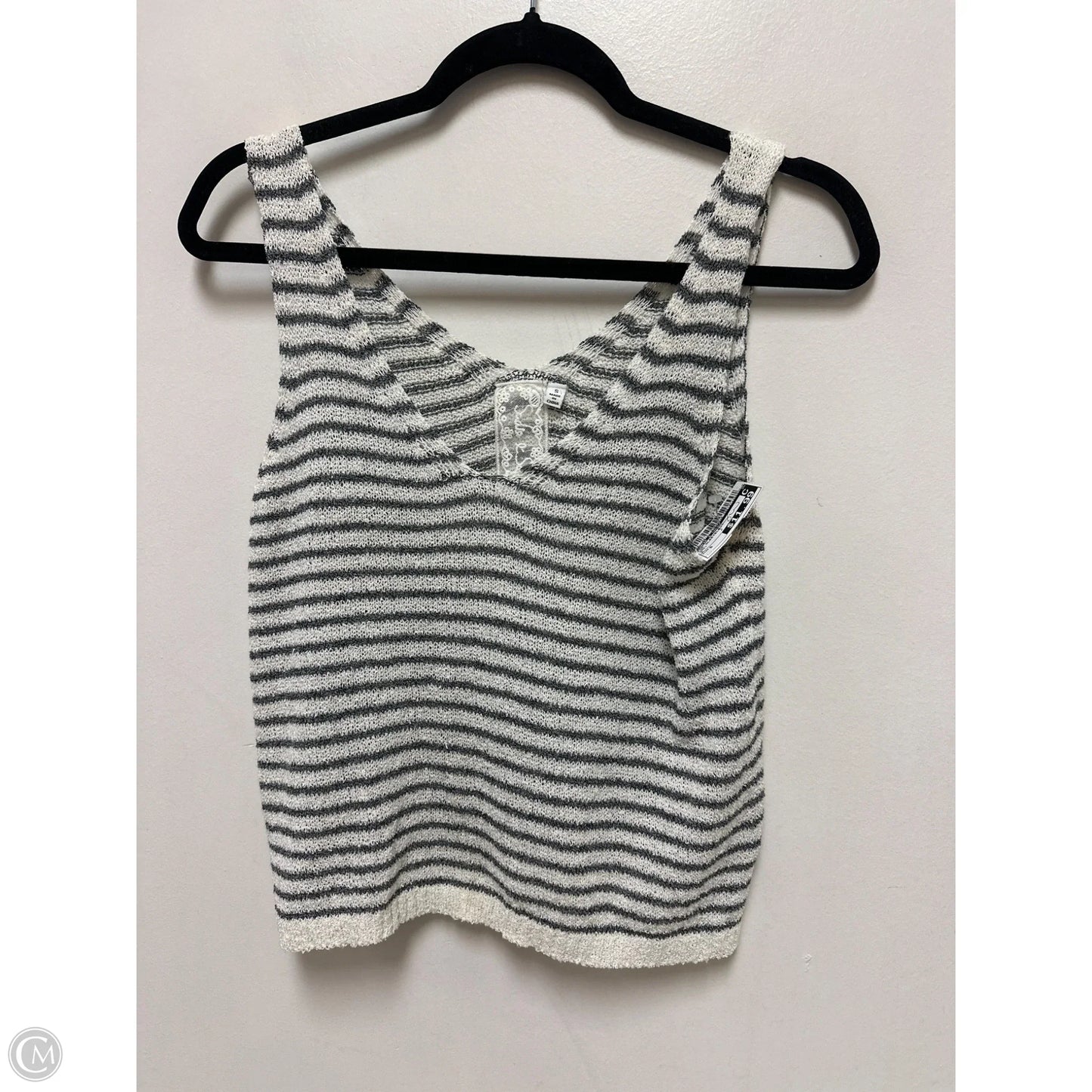 Top Sleeveless By Sadie & Sage In Grey, Size: S