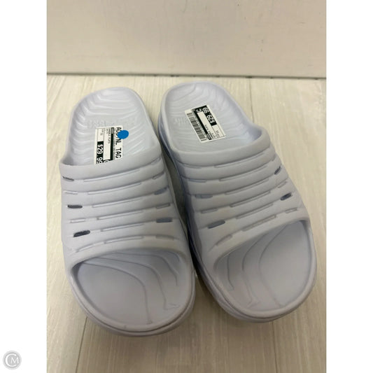 Sandals Flats By Hoka In White, Size: 11