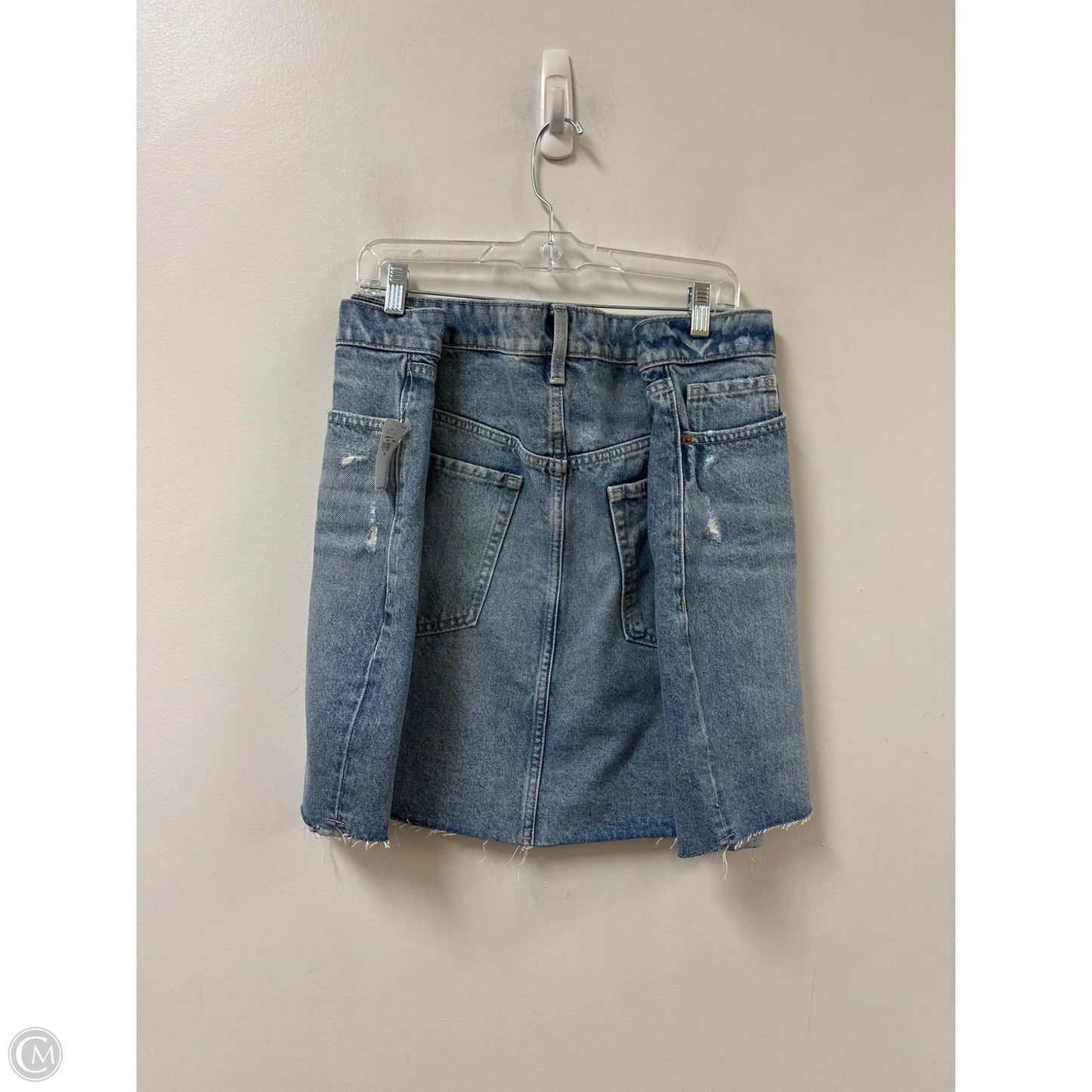 Skirt Mini & Short By Old Navy In Blue Denim, Size: 26