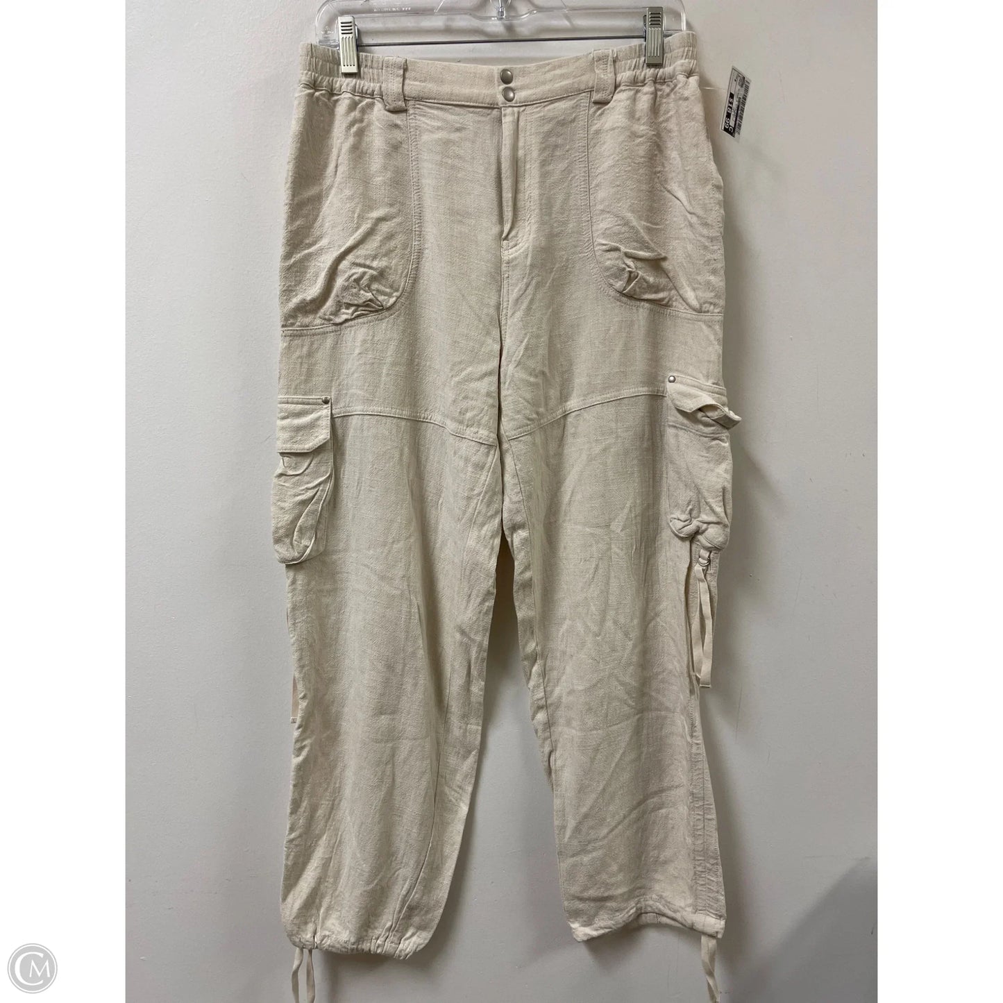 Pants Cargo & Utility By Anthropologie In Cream, Size: 6