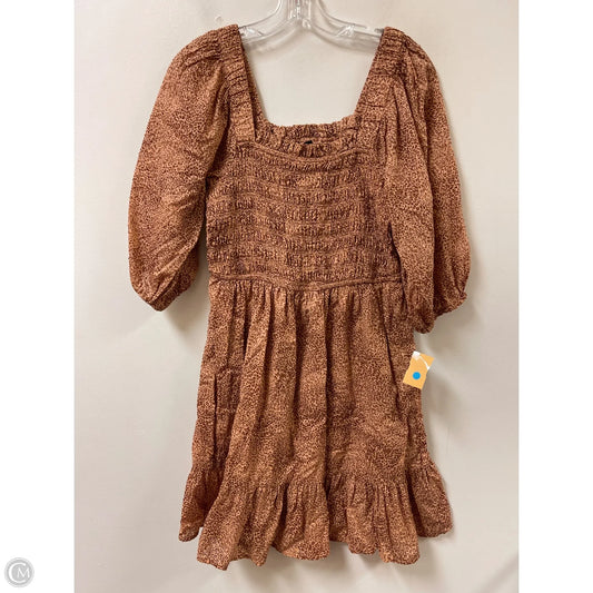 Dress Casual Short By Jessica Simpson In Brown, Size: S