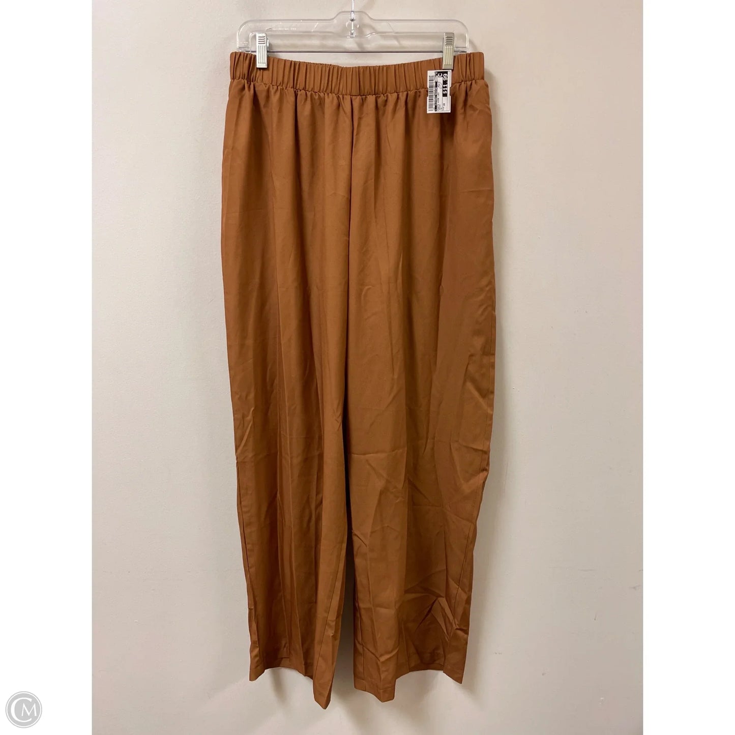Pants Wide Leg By Clothes Mentor In Brown, Size: 16