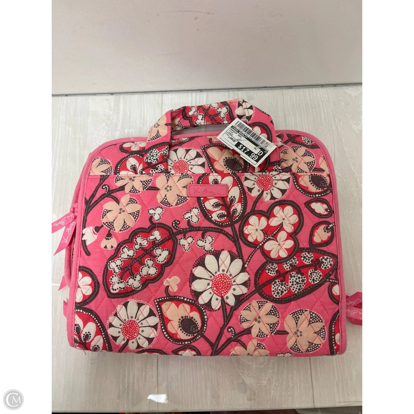 Makeup Bag By Vera Bradley, Size: Large