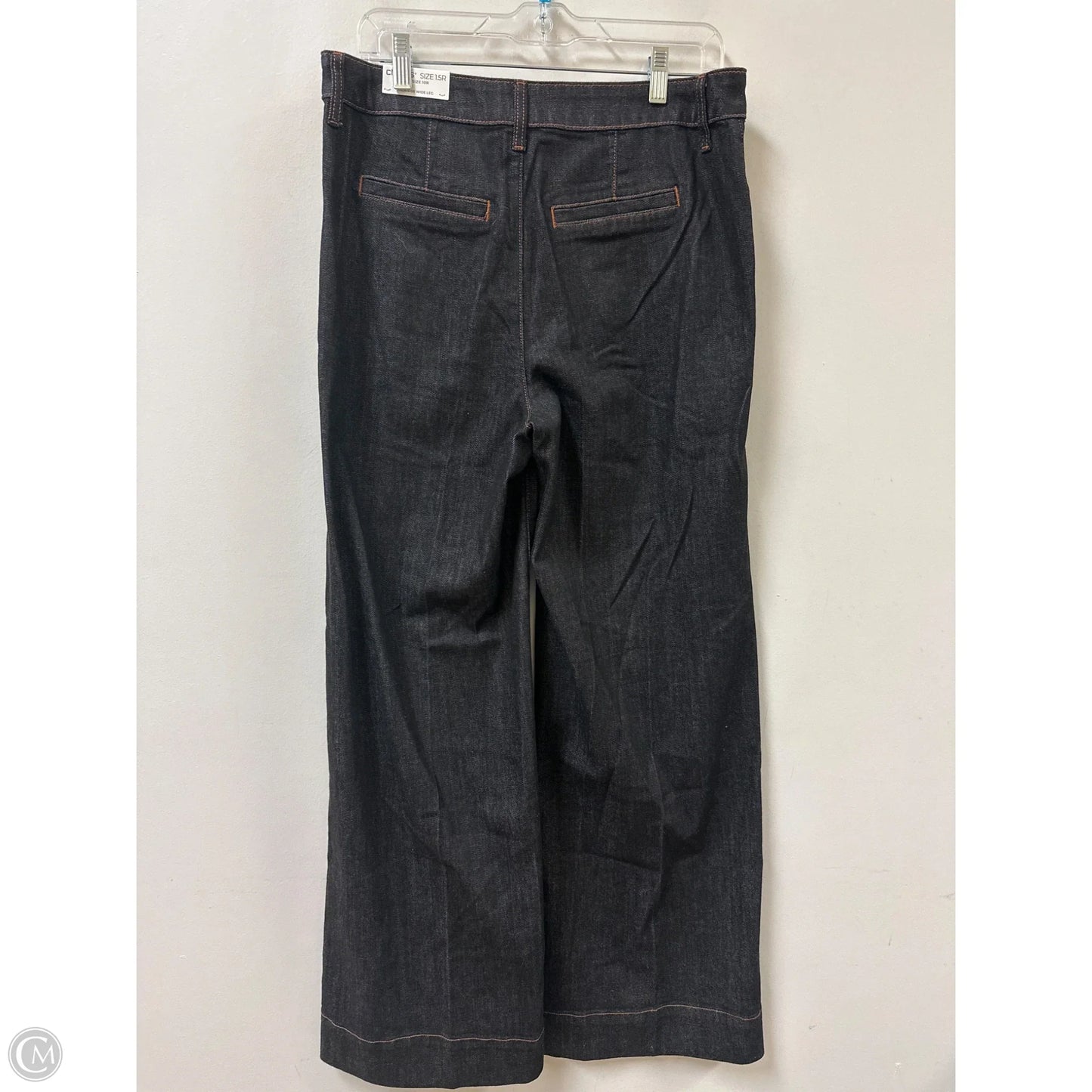 Jeans Wide Leg By Chicos In Blue Denim, Size: 10