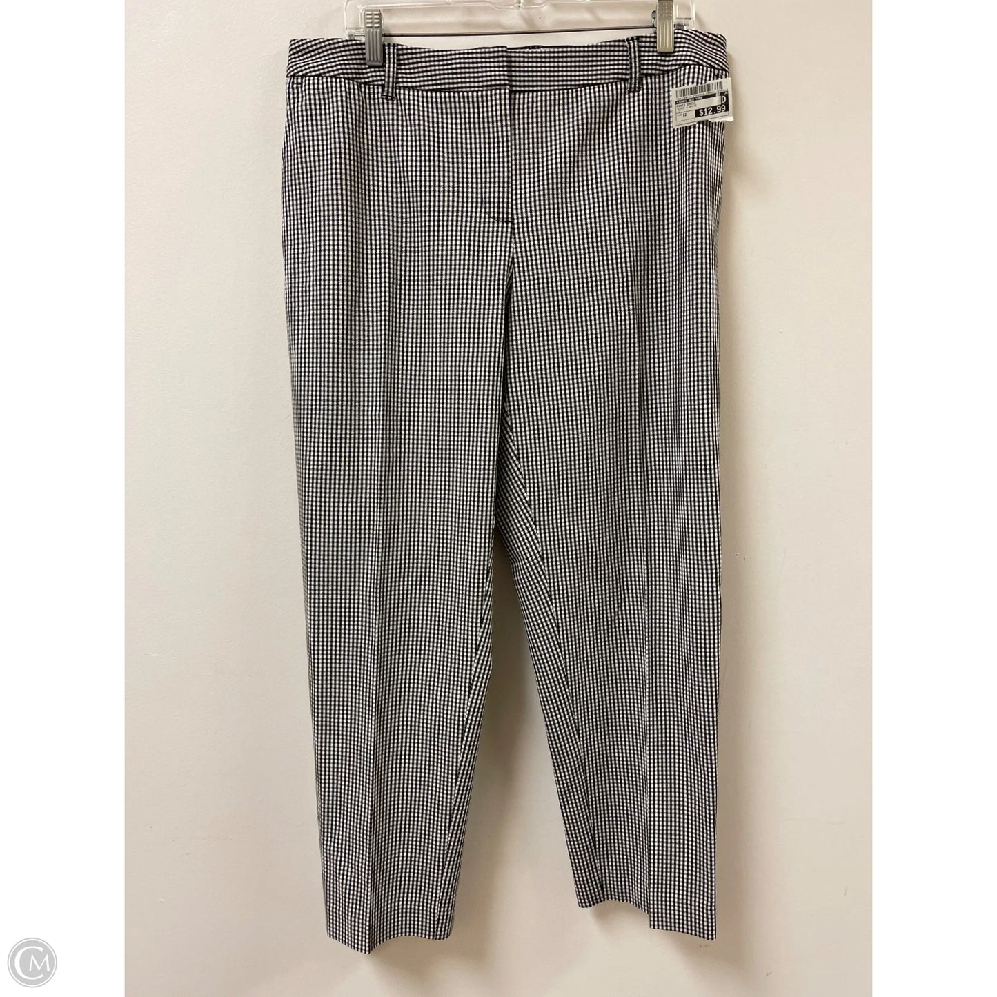 Pants Dress By Jones New York In Black & White, Size: 12