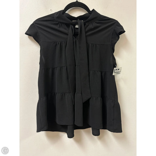 Top Sleeveless By Monteau In Black, Size: M