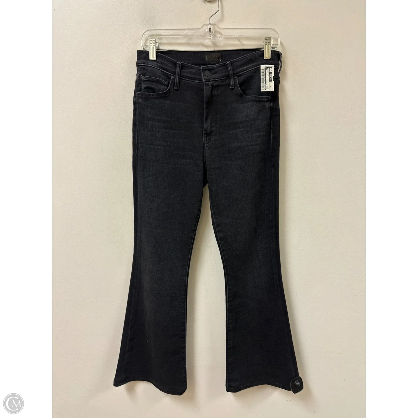 Jeans Flared By Mother In Black, Size: 8