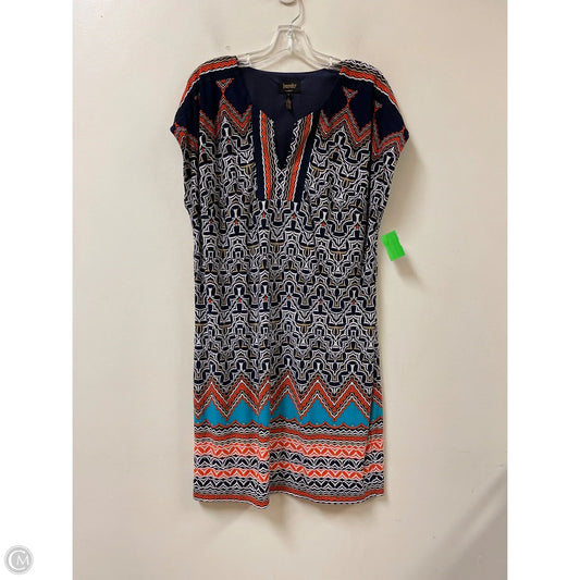 Dress Casual Midi By Laundry In Navy, Size: L