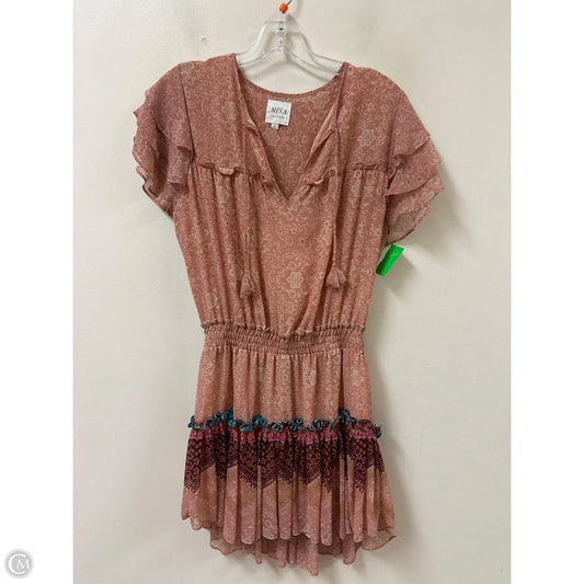 Dress Designer By Misa In Pink, Size: S