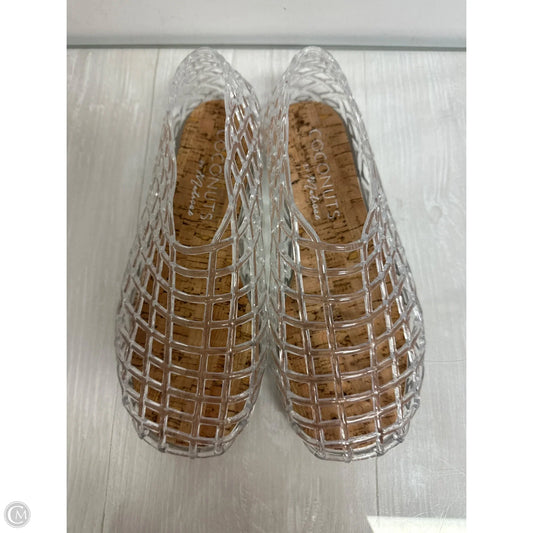 Shoes Flats By Coconuts In Clear, Size: 8