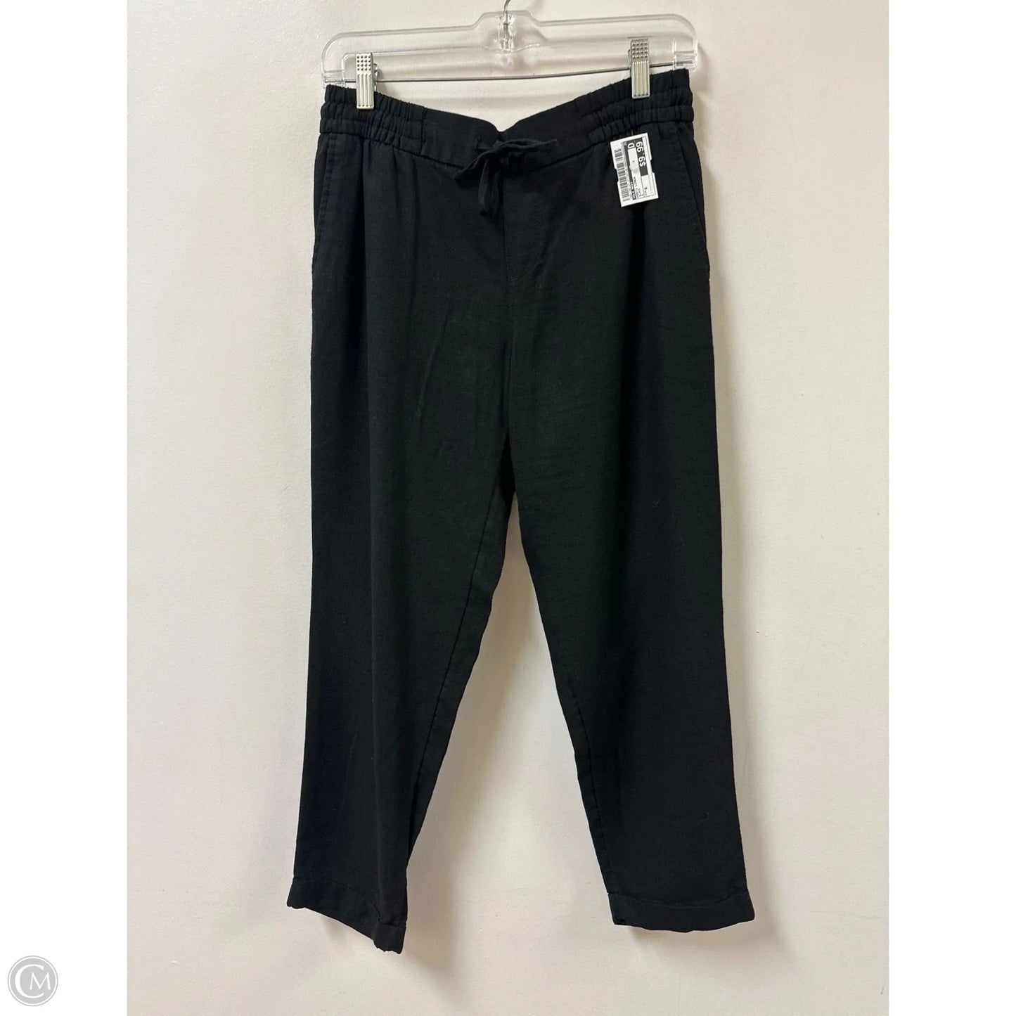 Pants Linen By Old Navy In Black, Size: 6