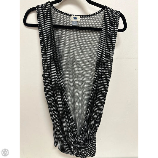 Top Sleeveless By Old Navy In Black, Size: Xl
