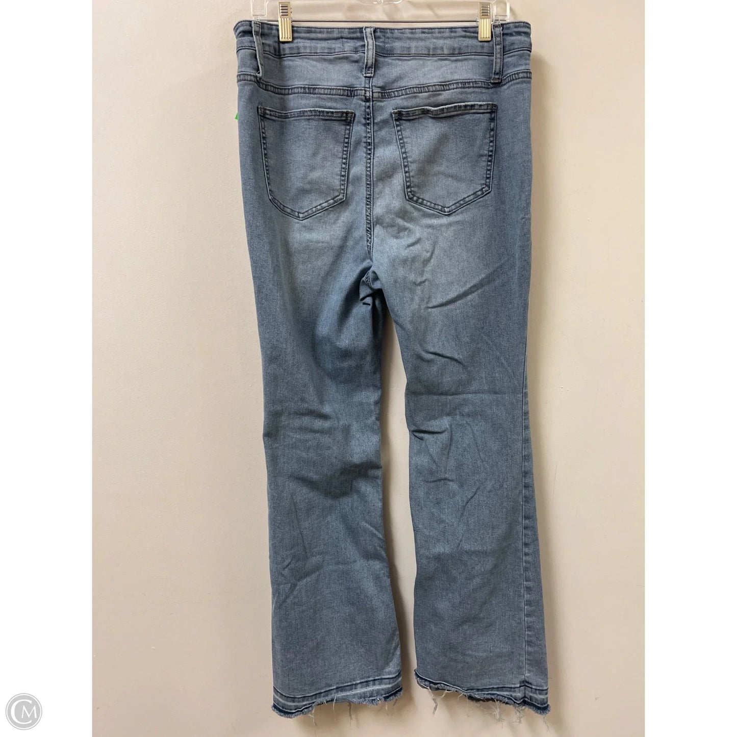 Jeans Flared By Arula In Blue Denim, Size: 12