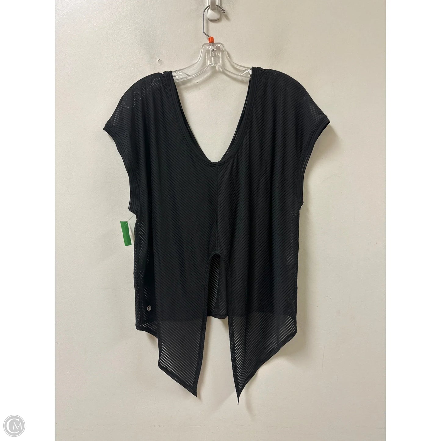 Athletic Tank Top By Lululemon In Black, Size: L