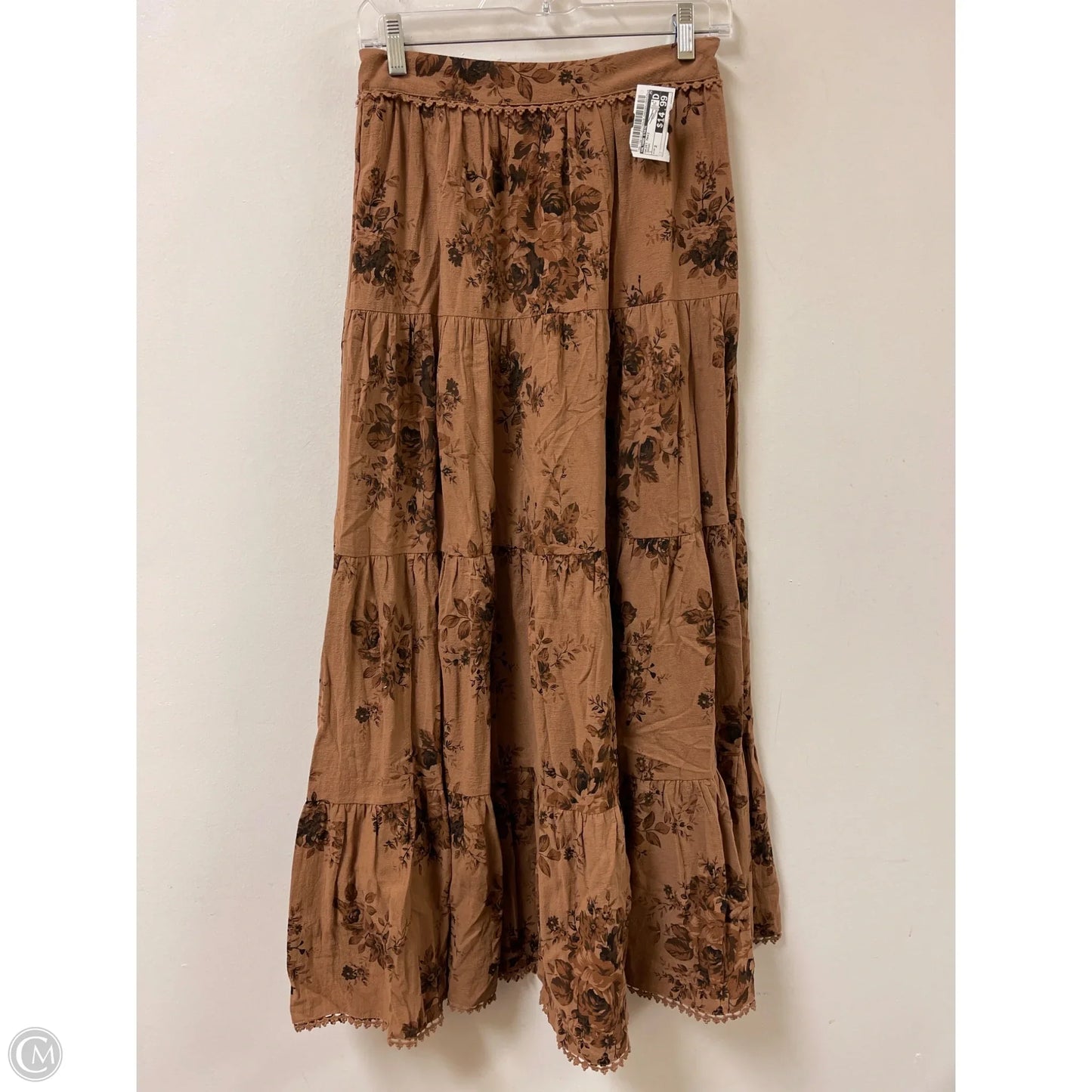Skirt Maxi By Altard State In Brown, Size: 2