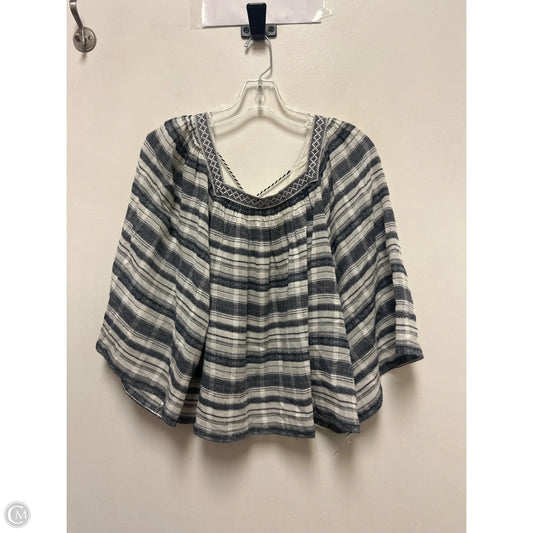 Top Long Sleeve By Chelsea And Violet In Blue, Size: M