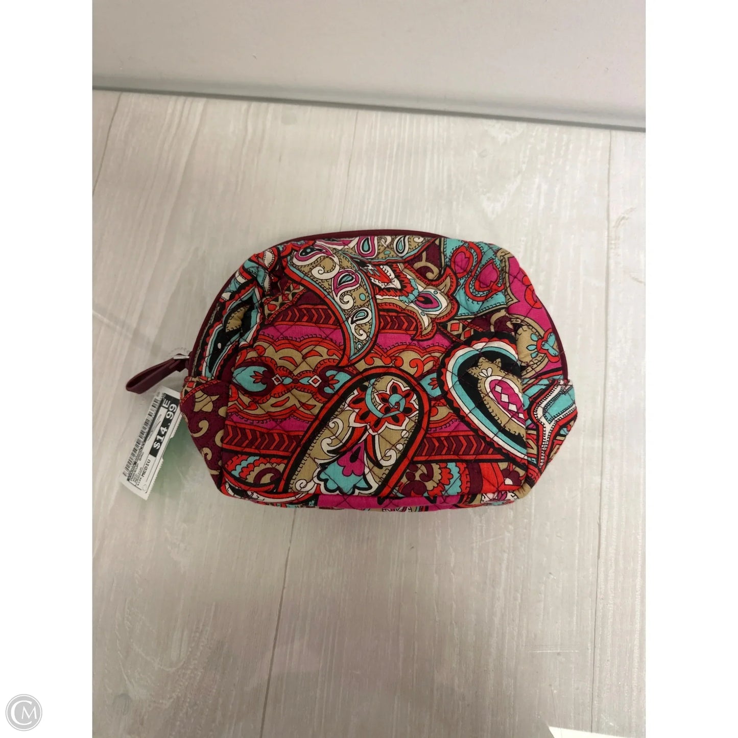 Makeup Bag By Vera Bradley, Size: Medium