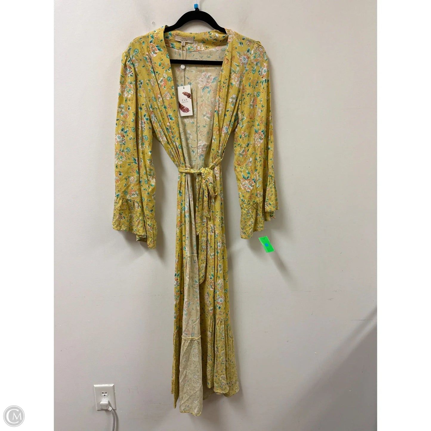 Kimono By Chelsea And Violet In Yellow, Size: S