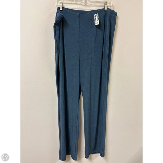 Pants Wide Leg By Chicos In Blue, Size: 16