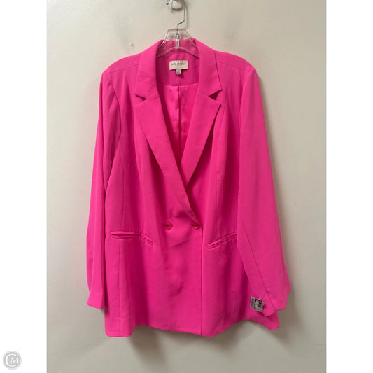 Blazer By Skies Are Blue In Pink, Size: 2x