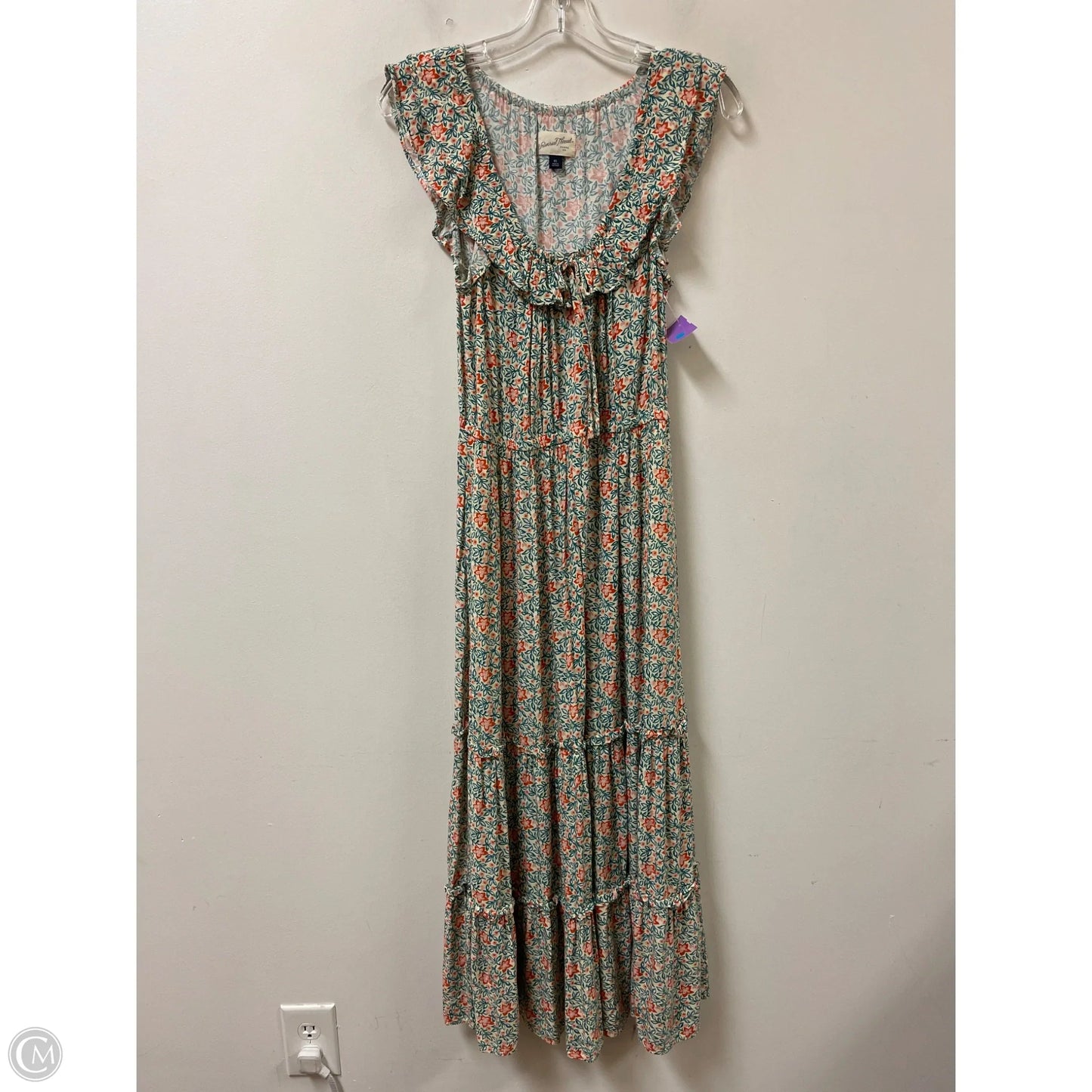Dress Casual Maxi By Universal Thread In Green, Size: Xs