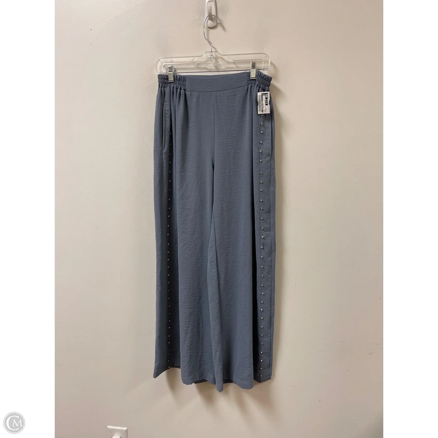 Pants Wide Leg By Clothes Mentor In Grey, Size: Xl