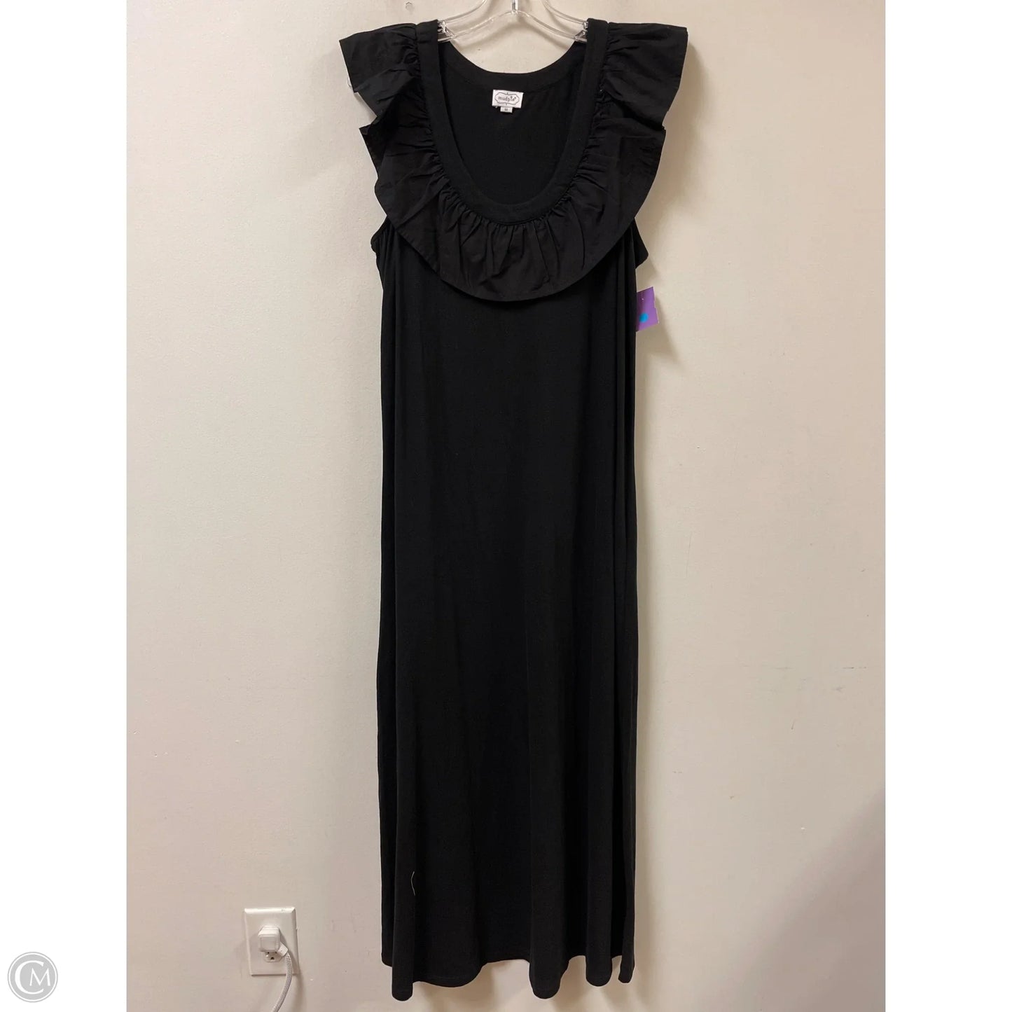 Dress Casual Maxi By Mudpie In Black, Size: M
