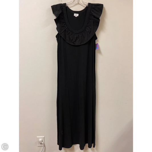 Dress Casual Maxi By Mudpie In Black, Size: M