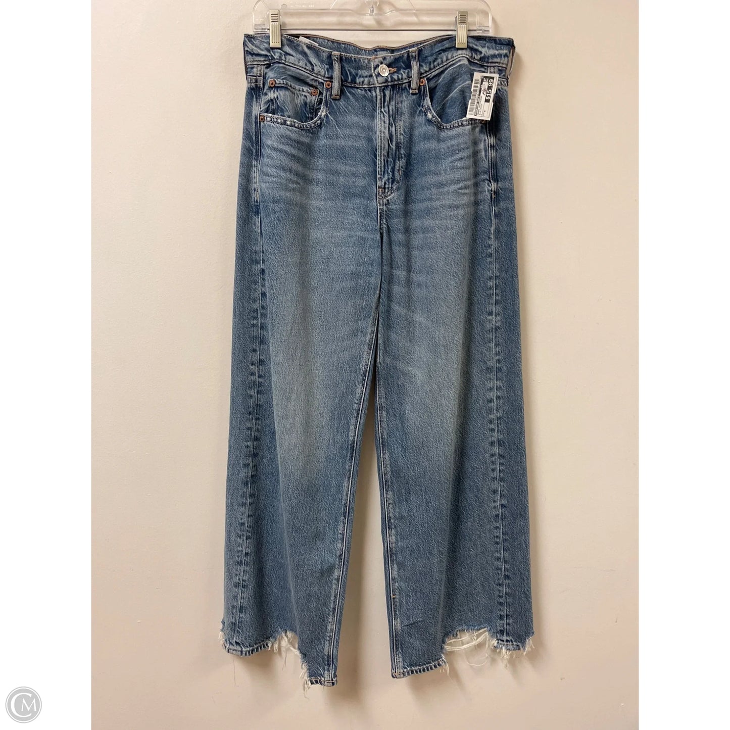 Jeans Boyfriend By American Eagle In Blue Denim, Size: 6