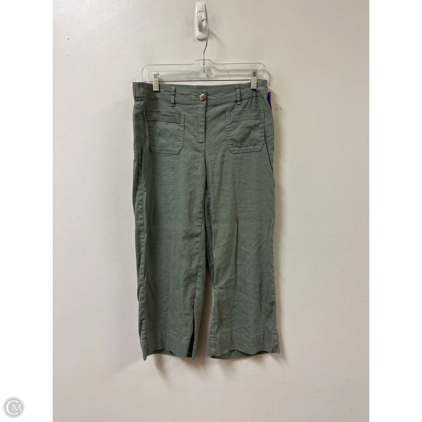 Pants Wide Leg By J. Jill In Green, Size: 6