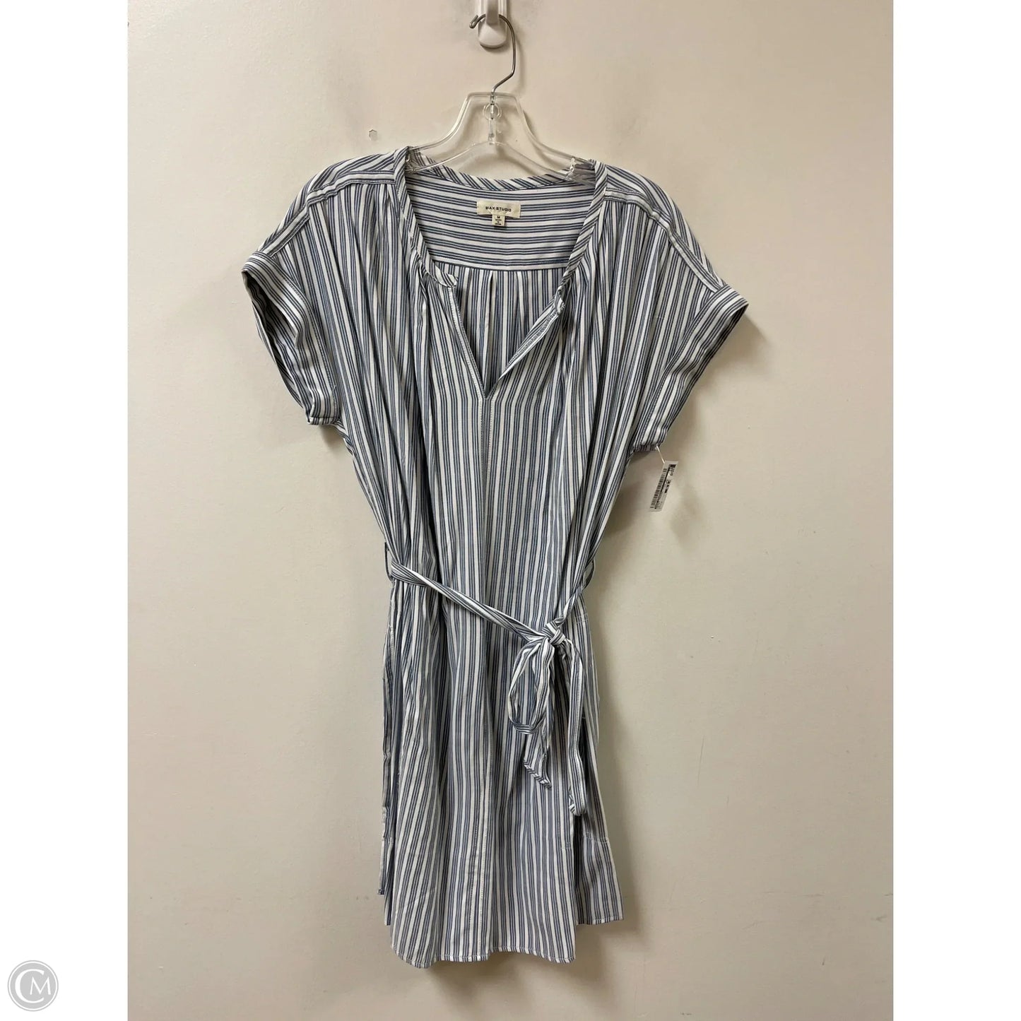 Dress Casual Midi By Max Studio In Blue, Size: M