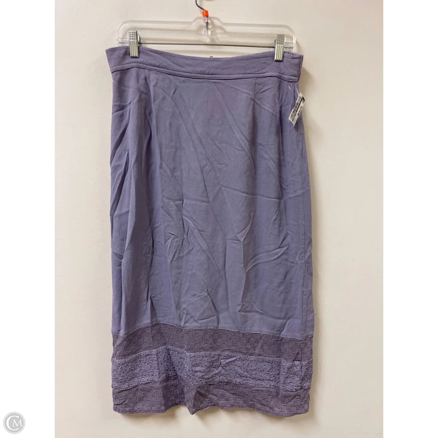 Skirt Midi By Johnny Was In Purple, Size: 12